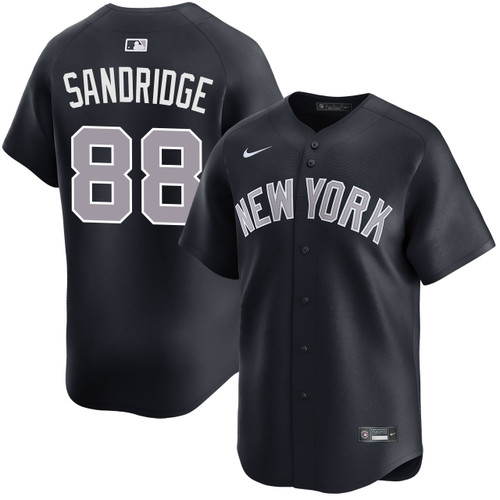 Men's New York Yankees NIKE® Jayvien Sandridge Alternate Road Limited Jersey at SportsWorldNewYork