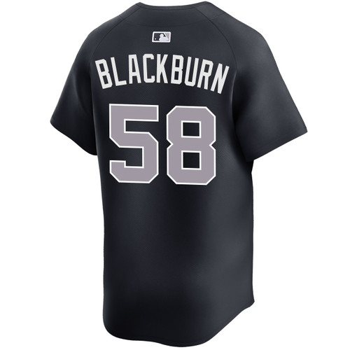 Men's New York Yankees NIKE® Paul Blackburn Alternate Road Limited Jersey at SportsWorldNewYork