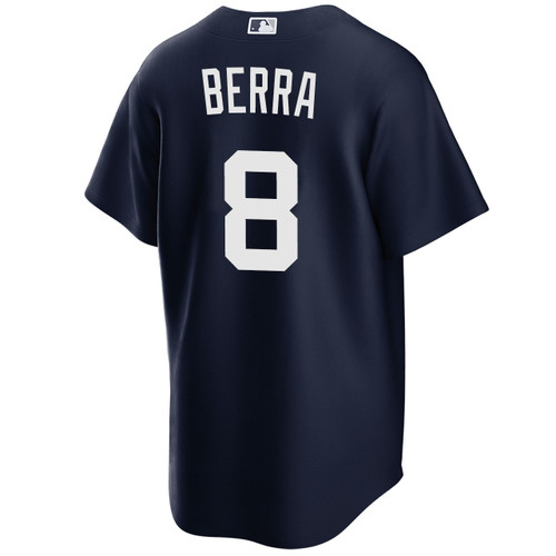 Men's New York Yankees NIKE® Yogi Berra Alternate Navy Jersey at SportsWorldNewYork