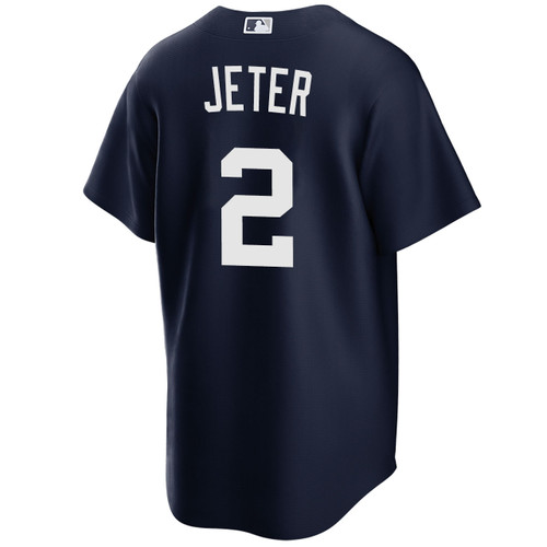 Men's New York Yankees NIKE® Derek Jeter Alternate Navy Jersey at SportsWorldNewYork