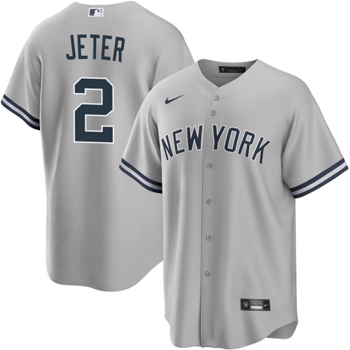 Men's New York Yankees NIKE® Derek Jeter Road Jersey at SportsWorldNewYork