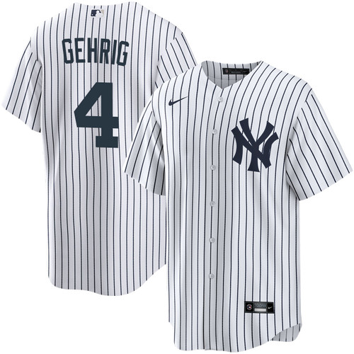 Men's New York Yankees NIKE® Lou Gehrig Home Jersey at SportsWorldNewYork