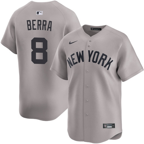 Men's New York Yankees NIKE® Yogi Berra Road Limited Jersey at SportsWorldNewYork