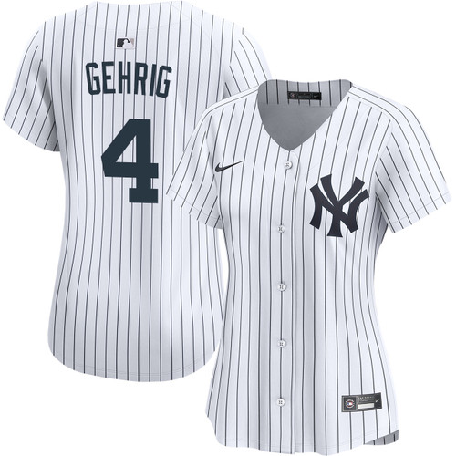 Women's New York Yankees NIKE® Lou Gehrig Home Limited Jersey at SportsWorldNewYork