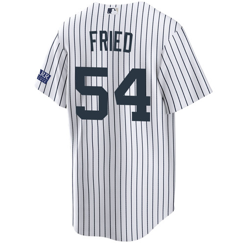 Men's New York Yankees NIKE® Max Fried Home Starr Patch Jersey