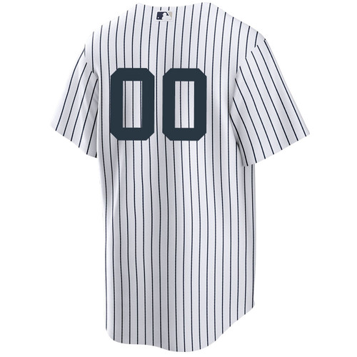 Men’s New York Yankees White Replica 2020 Home Custom Jersey