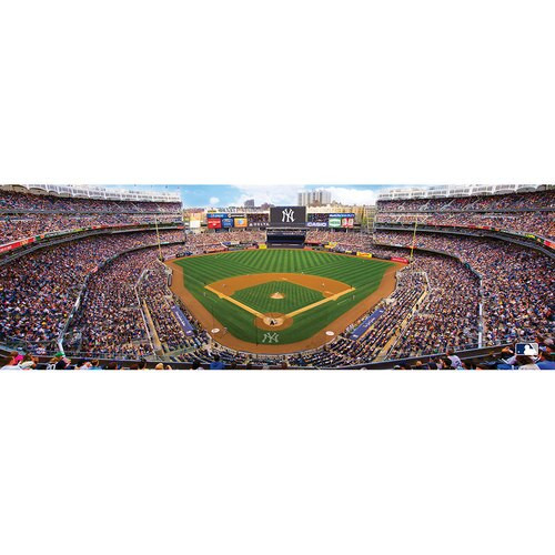 New York Yankees Masterpieces 1000 Piece Stadium Panoramic Jigsaw Puzzle