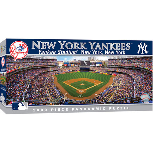 New York Yankees Masterpieces 1000 Piece Stadium Panoramic Jigsaw Puzzle