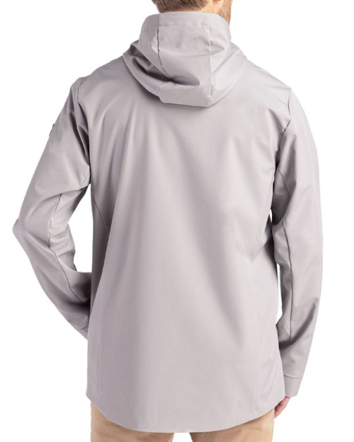 Men's New York Yankees Cutter & Buck Polished Camano Everyday Stretch Water Resistant Full Zip Jacket