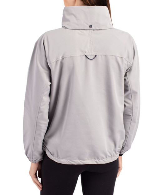 Women's New York Yankees Cutter & Buck Polished Charter Epic Versatility Half Zip Anorak Jacket