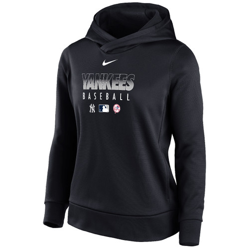 Women's New York Yankees Nike Dri-FIT Baseball Hoodie Women's New York Yankees Nike Dri-FIT Baseball Hoodie