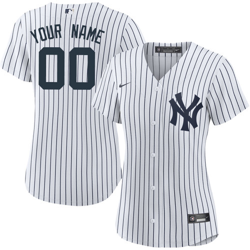 New York Yankees No55 Domingo German Navy Blue Alternate Women's Stitched MLB Jersey