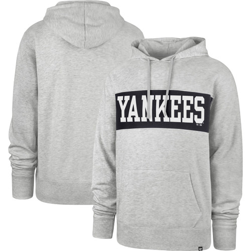 47 Brand NY Yankees T-Shirt In White With Chest And Back Print for Men