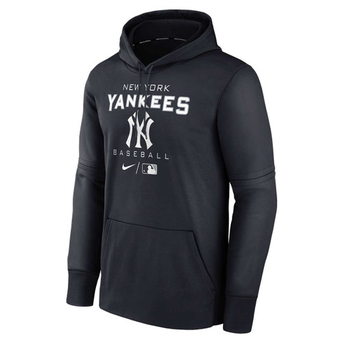 New York Yankees Majestic Navy Cooperstown Left/Righty Pullover Hoodie