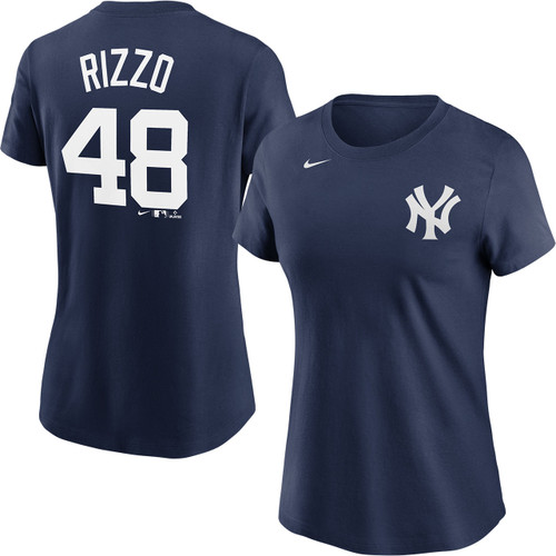 Rizzo/Yankees Twill Player Finished Home Jersey