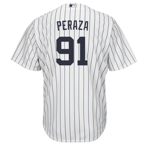 Oswald Peraza No Name Road Jersey - NY Yankees Number Only Replica
