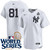 Men's New York Yankees NIKE Luis Gil Home Limited Player World Series Jersey