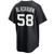 Men's New York Yankees NIKE® Paul Blackburn Black Jersey at SportsWorldNewYork