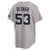 Men's New York Yankees NIKE® David Bednar Road Starr Patch Jersey