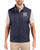 Men's New York Yankees Cutter & Buck Liberty Navy Stealth Hybrid Quilted Windbreaker Vest