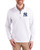 Men's New York Yankees Cutter & Buck White Traverse Stretch Quarter Zip