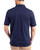 Men's New York Yankees Cutter & Buck Dark Liberty Navy Advantage Tri-Blend Pique Polo