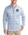 Men's New York Yankees Cutter & Buck Indigo Traverse Stretch Camo Print Quarter Zip