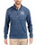 Men's New York Yankees Cutter & Buck Navy Blue Traverse Stretch Camo Print Quarter Zip