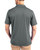 Men's New York Yankees Cutter & Buck Elemental Grey Prospect Featherlight Stretch Polo