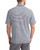 Men's New York Yankees Cutter & Buck Navy Blue Virtue Stripe Featherlight Pique Polo