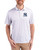Men's New York Yankees Cutter & Buck White/Polished Pike Symmetry Print Polo