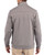 Men's New York Yankees Cutter & Buck Elemental Grey Roam Buttery-Soft Knit Quarter Zip Jacket