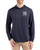 Men's New York Yankees Cutter & Buck Navy Blue Coastline Double Peached Hooded Pullover
