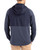 Men's New York Yankees Cutter & Buck Navy Blue Heather Peshastin Epic Versatility Hybrid Fleece Full Zip Jacket