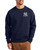 Men's New York Yankees Cutter & Buck Navy Blue Roam Buttery-Soft Knit Crew Neck Pullover