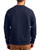 Men's New York Yankees Cutter & Buck Navy Blue Roam Buttery-Soft Knit Crew Neck Pullover