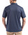 Men's New York Yankees Cutter & Buck Navy Blue Pike Shadow Check Print Polo