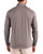 Men's New York Yankees Cutter & Buck Elemental Grey Coastline Double Peached Quarter Zip Pullover
