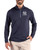Men's New York Yankees Cutter & Buck Navy Blue Coastline Double Peached Quarter Zip Pullover