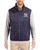 Men's New York Yankees Cutter & Buck Dark Navy Rainier Insulated Puffer Full Zip Vest