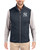 Men's New York Yankees Cutter & Buck Liberty Navy Heather Mainsail Sweater-Knit Full Zip Vest