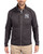 Men's New York Yankees Cutter & Buck Charcoal Heather Mainsail Sweater-Knit Full Zip Jacket