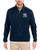 Men's New York Yankees Cutter & Buck Navy Blue Cascade Epic Comfort Sherpa Fleece Full Zip Jacket