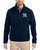 Men's New York Yankees Cutter & Buck Navy Blue Cascade Epic Comfort Sherpa Fleece Quarter Zip Jacket