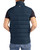 Men's New York Yankees Cutter & Buck Navy Blue Evoke Epic Versatility Hybrid Softshell Full Zip Vest