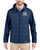 Men's New York Yankees Cutter & Buck Navy Blue Evoke Epic Versatility Hybrid Softshell Full Zip Hooded Jacket