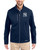 Men's New York Yankees Cutter & Buck Navy Blue Evoke Epic Versatility Softshell Full Zip Jacket