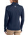 Women's New York Yankees Cutter & Buck Liberty Navy Traverse Stretch Quarter Zip