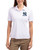 Women's New York Yankees Cutter & Buck White Virtue Featherlight Pique Polo