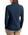 Women's New York Yankees Cutter & Buck Navy Blue Adapt Soft Knit Stretch Half Zip Pullover